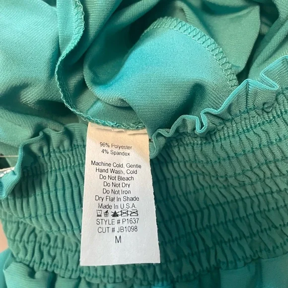 Green palazzo pants - Picture 4 of 4